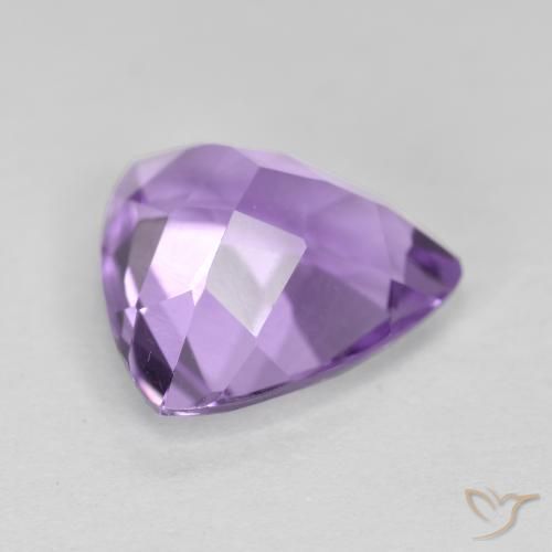 Ametista Violeta médio Natural 2.81ct, Trilhão, VS