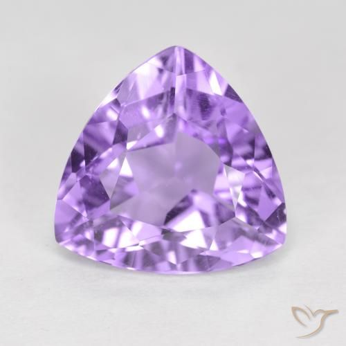 2.86ct Natural Violeta médio Ametista, Trilhão, VS
