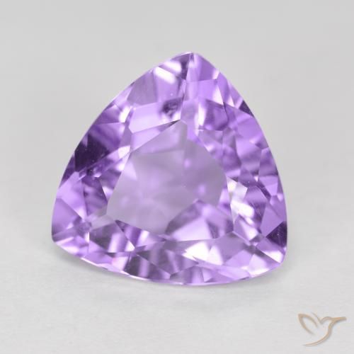 Ametista Violeta médio Natural 2.86ct, Trilhão, VS