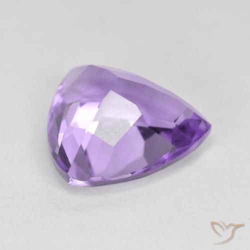 Ametista Violeta médio Natural 2.86ct, Trilhão, VS