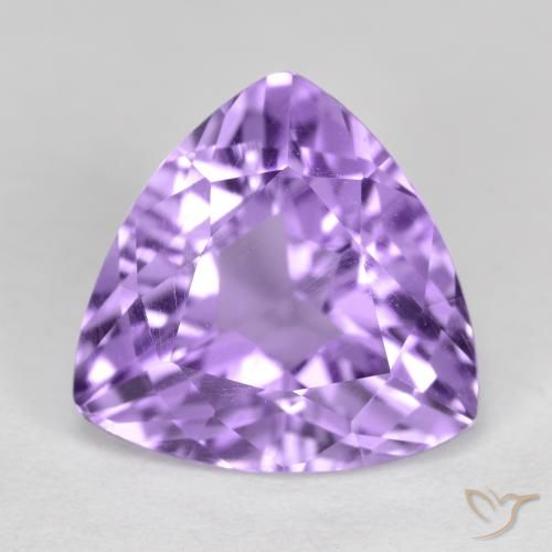 2.80ct Natural Profundo Iris Violeta Ametista, Trilhão, VVS-VS