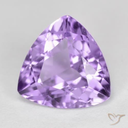Ametista Profundo Iris Violeta Natural 2.80ct, Trilhão, VVS-VS