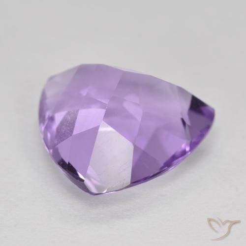 Ametista Profundo Iris Violeta Natural 2.80ct, Trilhão, VVS-VS