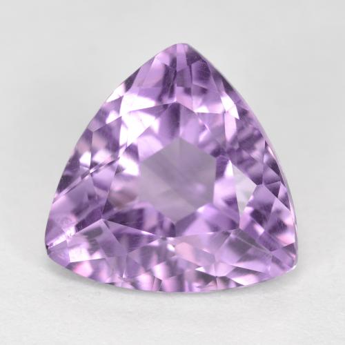 Ametista violeta natural 2,81ct, trillion, VS