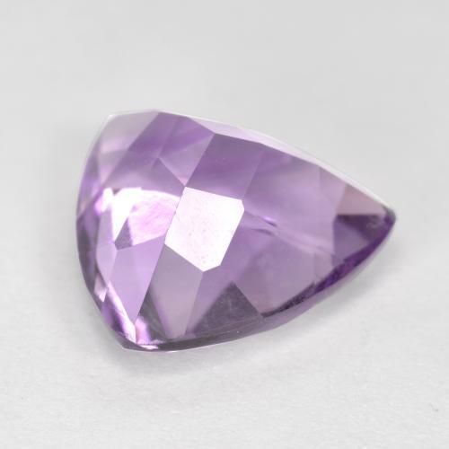 Ametista violeta natural 2,81ct, trillion, VS