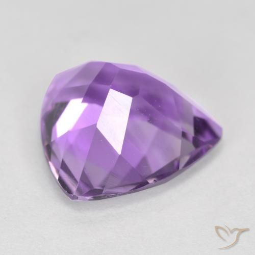 Ametista Violeta médio Natural 2.81ct, Trilhão, VS