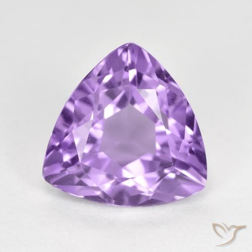 3.01ct Natural Violeta médio Ametista, Trilhão, VS
