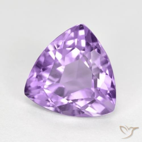 Ametista Violeta médio Natural 3.01ct, Trilhão, VS