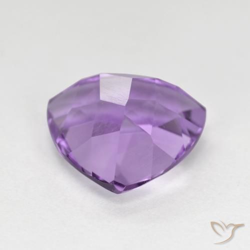 Ametista Violeta médio Natural 3.01ct, Trilhão, VS