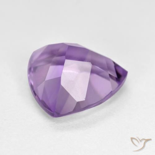 Ametista Violeta médio Natural 2.96ct, Trilhão, VS