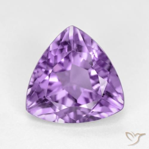 2.81ct Natural Violeta Profundo Ametista, Trilhão, VS