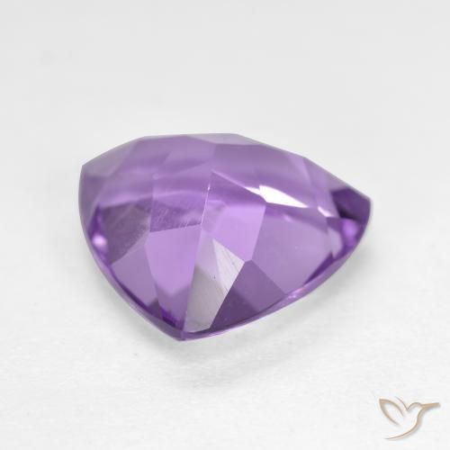 Ametista Violeta rosado Natural 2.71ct, Trilhão, VS