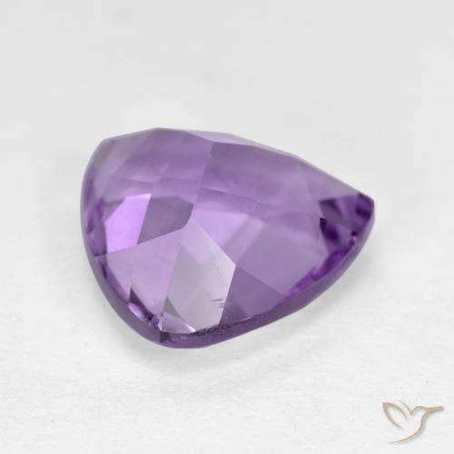 Ametista Violeta médio Natural 2.97ct, Trilhão, VS-SI