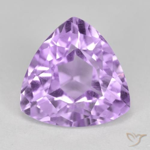 3.07ct Natural Violeta médio Ametista, Trilhão, VS