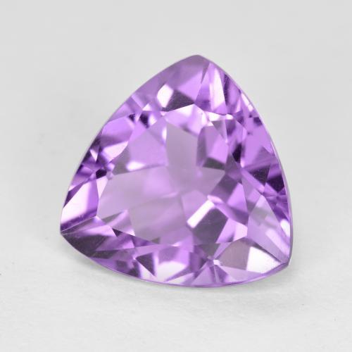 Ametista Violeta Púrpura Médio Natural 2.64ct, Trilhão, VS