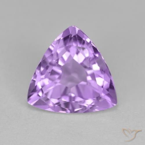 2.98ct Natural Violeta médio Ametista, Trilhão, VS