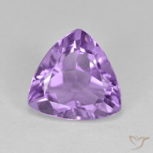 2.90ct Natural Violeta médio Ametista, Trilhão, VS