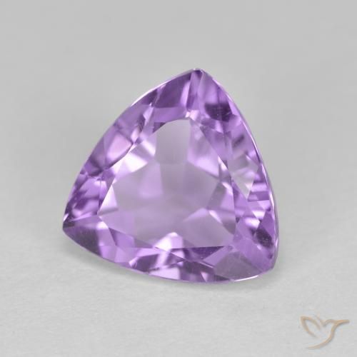 Ametista Violeta médio Natural 2.90ct, Trilhão, VS