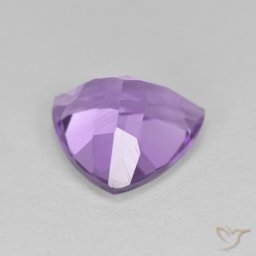 Ametista Violeta médio Natural 2.90ct, Trilhão, VS