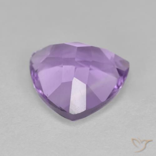 Ametista Violeta médio Natural 3.03ct, Trilhão, VS