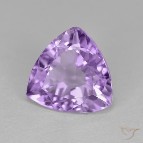 Ametista Violeta Profundo Natural 2.91ct, Trilhão, VS