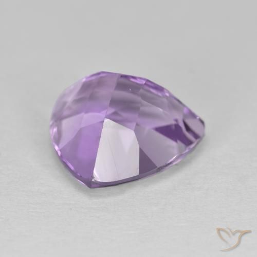 Ametista Violeta rosado Natural 3.02ct, Trilhão, VS
