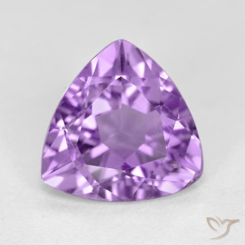 2.74ct Natural Violeta médio Ametista, Trilhão, VS