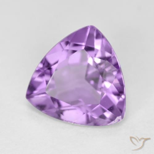 Ametista Violeta médio Natural 2.74ct, Trilhão, VS