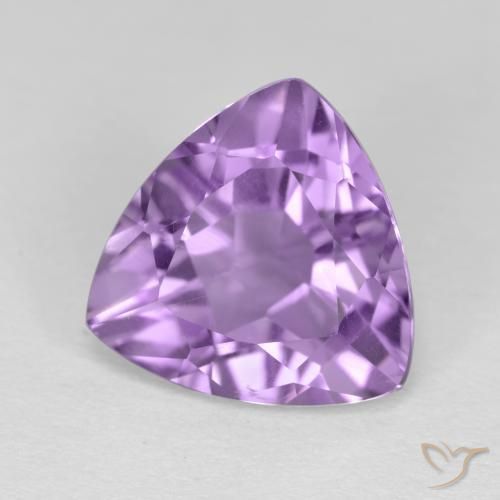 Ametista Violeta médio Natural 2.89ct, Trilhão, VS