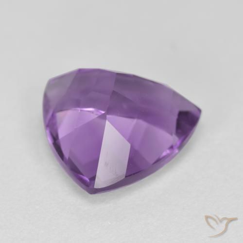 Ametista Violeta Púrpura Profundo Natural 2.94ct, Trilhão, VS