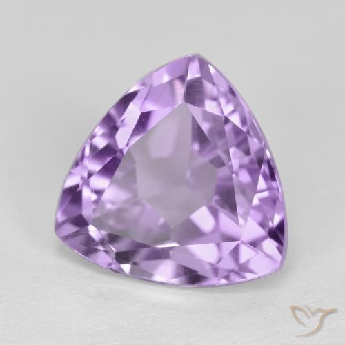 Ametista Profundo Iris Violeta Natural 3.12ct, Trilhão, VS