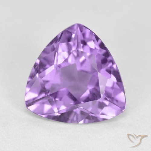 2.74ct Natural Violeta médio Ametista, Trilhão, VS