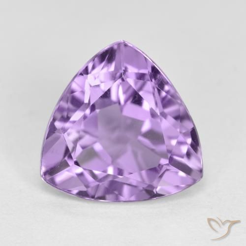 Ametista Violeta Profundo Natural 2.98ct, Trilhão, VS