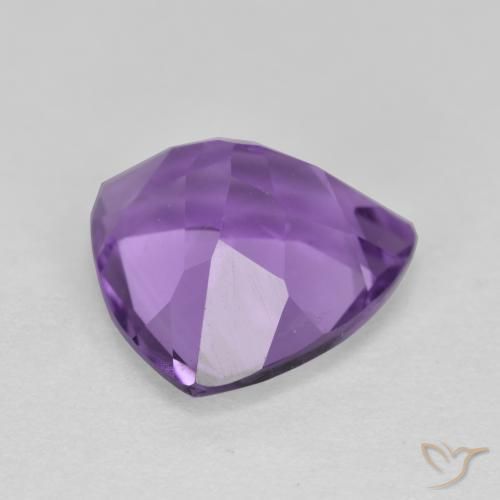 Ametista Violeta rosado Natural 2.97ct, Trilhão, VS