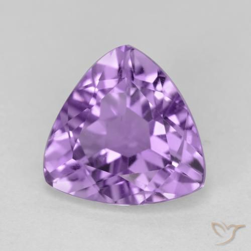 2.65ct Natural Violeta médio Ametista, Trilhão, VS