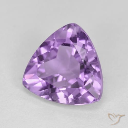 Ametista Violeta médio Natural 2.65ct, Trilhão, VS