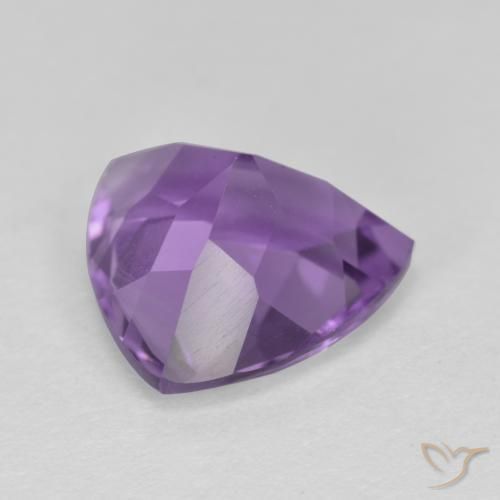 Ametista Violeta médio Natural 2.88ct, Trilhão, VS