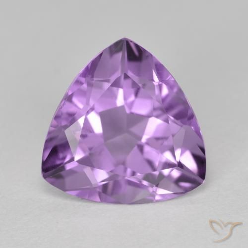 2.65ct Natural Violeta Púrpura Profundo Ametista, Trilhão, VS