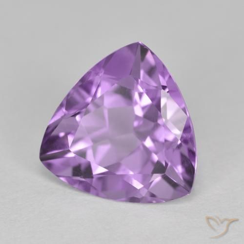 Ametista Violeta Púrpura Profundo Natural 2.65ct, Trilhão, VS