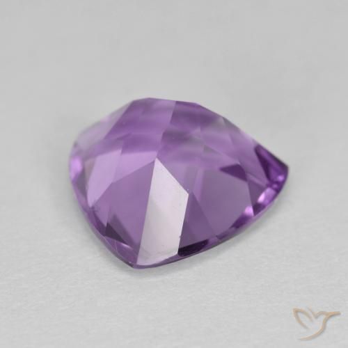 Ametista Violeta Púrpura Profundo Natural 2.65ct, Trilhão, VS