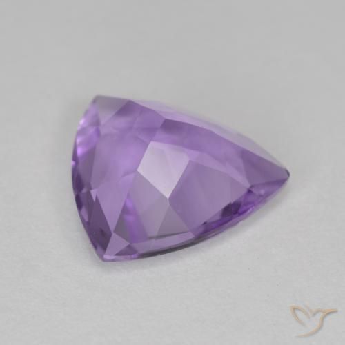 Ametista Violeta rosado Natural 2.30ct, Trilhão, VS