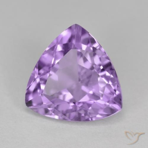 Ametista Profundo Iris Violeta Natural 3.00ct, Trilhão, VS