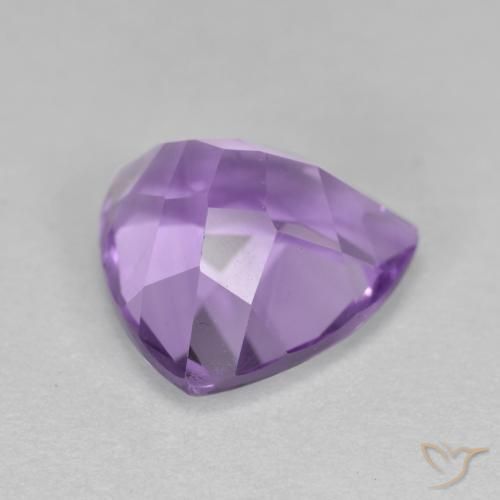 Ametista Violeta médio Natural 3.06ct, Trilhão, VS