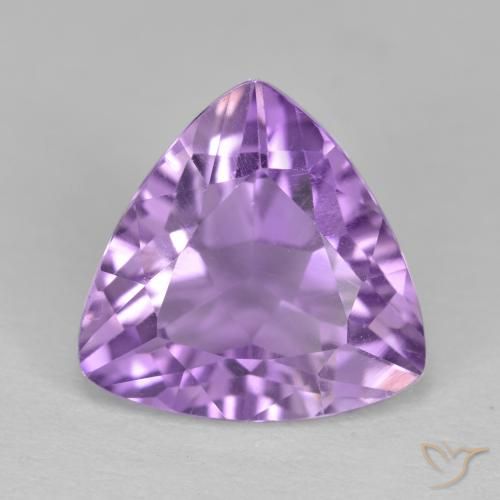 3.01ct Natural Violeta médio Ametista, Trilhão, VS