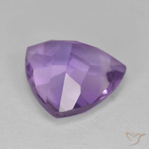 Ametista Violeta médio Natural 3.01ct, Trilhão, VS