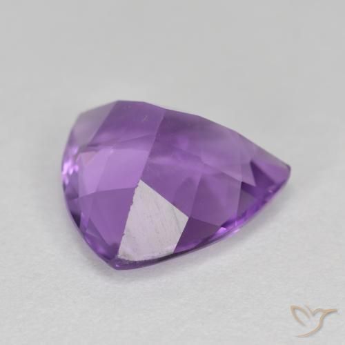 Ametista Violeta médio-escuro Natural 2.61ct, Trilhão, VS