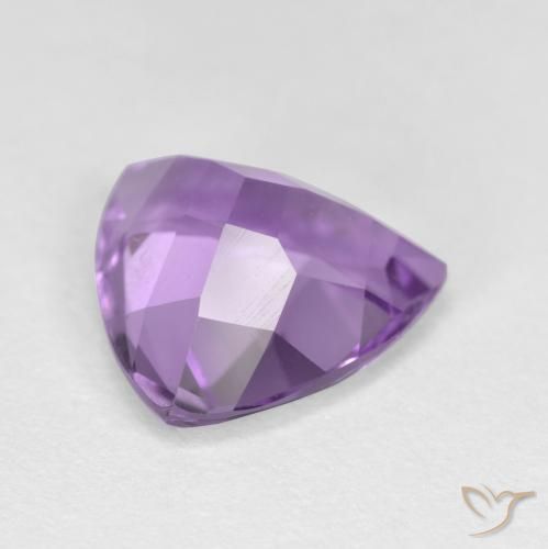 Ametista Violeta rosado Natural 2.78ct, Trilhão, VS