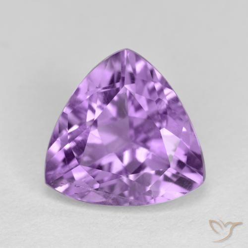 2.78ct Natural Violeta Púrpura Ametista, Trilhão, VS
