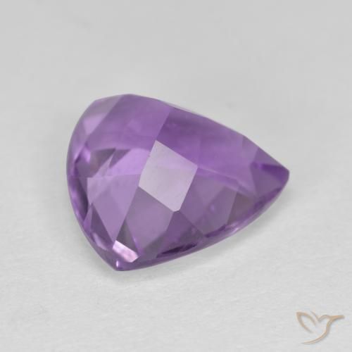 Ametista Violeta Púrpura Natural 2.78ct, Trilhão, VS