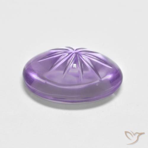 Ametista Profundo Iris Violeta Natural 4.94ct, oval, Transparente
